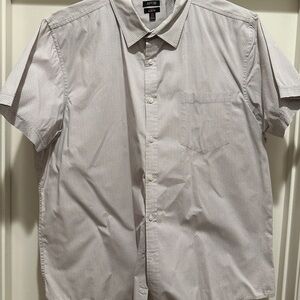 Apt. 9 Gray Casual Button Down Shirt
